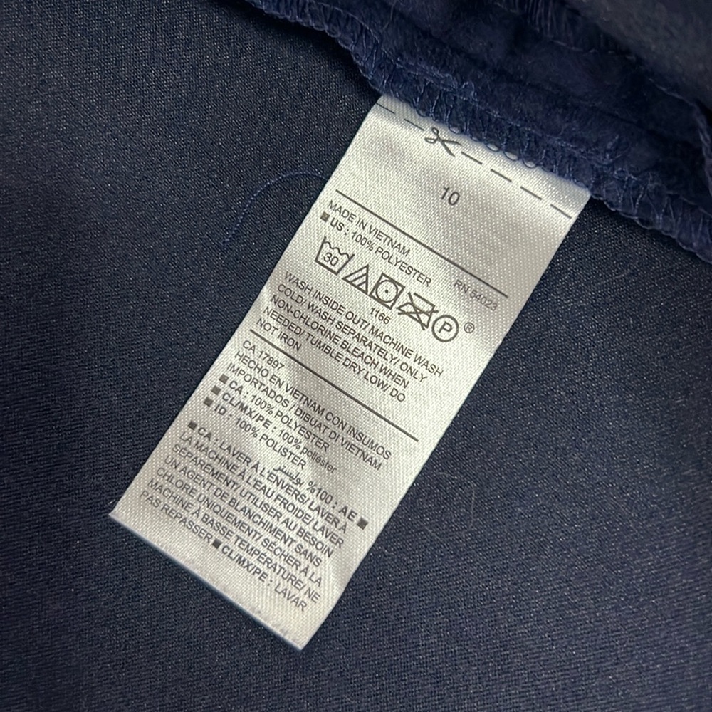 NWT Old Navy Navy Blue Suede Mini‎ Skirt - Picture 4 of 4
